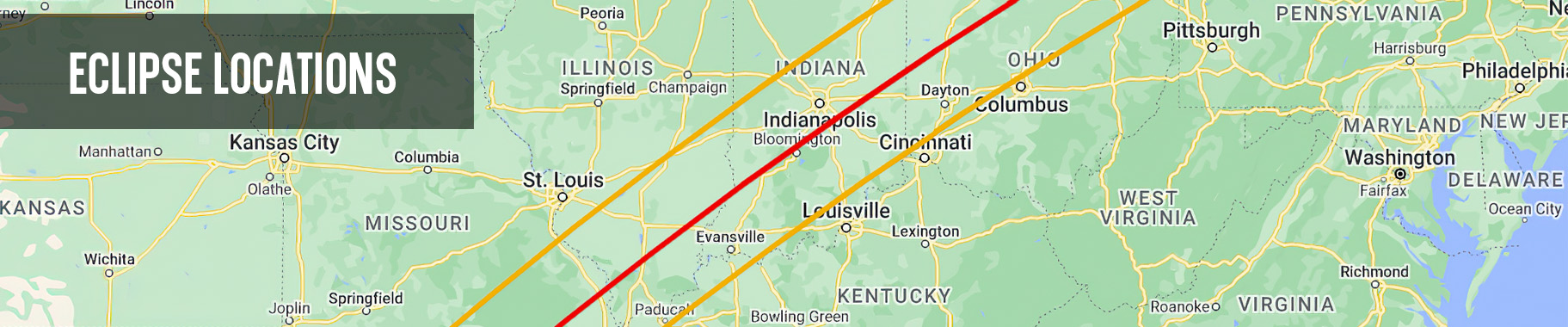 Total Solar Eclipse Path - Google Maps